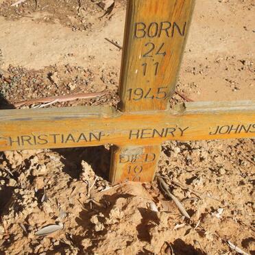 JOHNSON Christiaan Henry 1945-?