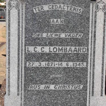 LOMBAARD L.C.C.  1871-1945