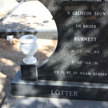 LOTTER Burnett 1963-1991 