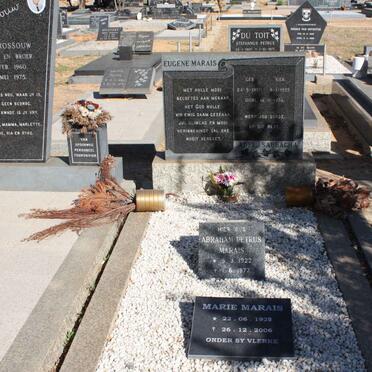 MARAIS :: ROSSOUW :: SABBACHA 