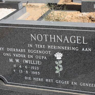 NOTHNAGEL M.W. 1923-1985