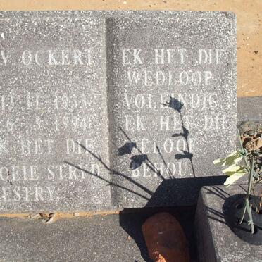 OCKERT C.V. 1933-1994