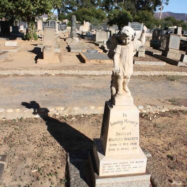 ROBERTS Douglas Wilfred 1930-1931