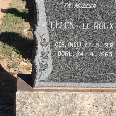 ROUX Ellen, le nee NEL 1919-1963 