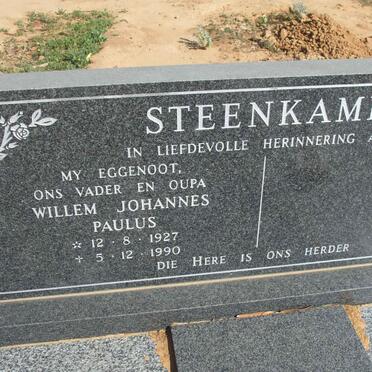 STEENKAMP Willem Johannes Paulus 1927-1990