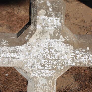 STRYDOM Maria Magdalena 1920-1926 