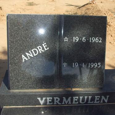VERMEULEN Andre 1962-1995