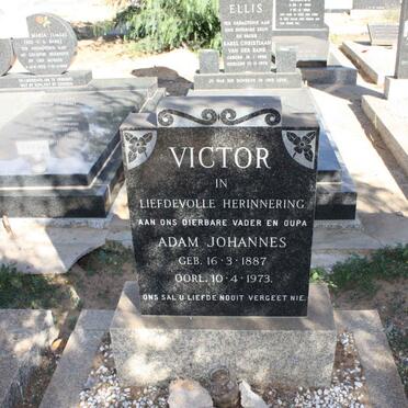 VICTOR Adam Johannes 1887-1973