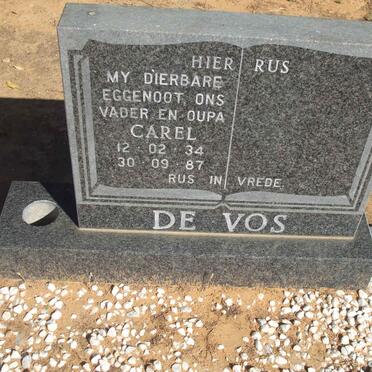 VOS Carel. de 1934-1987