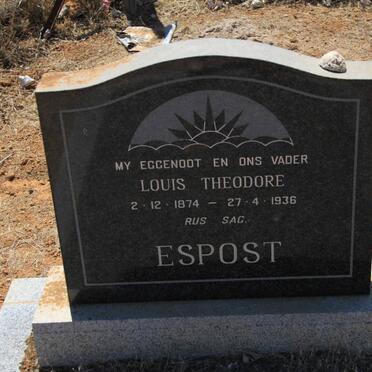 ESPOST Louis Theodore 1874-1936