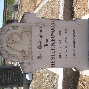 NIEUWOUDT Hester 1897-1951