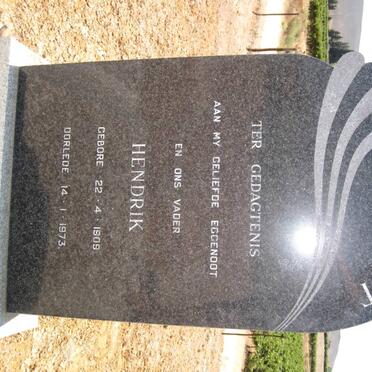 NIEUWOUDT Hendrik 1909-1973