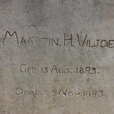 VILJOEN Maartin H. 1893-1893