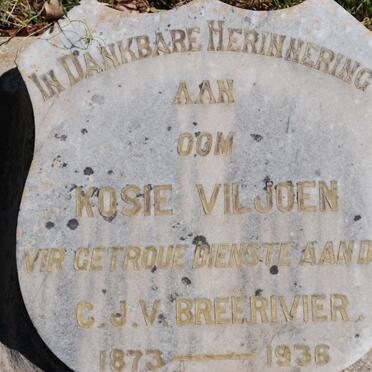 VILJOEN Kosie 1873-1936