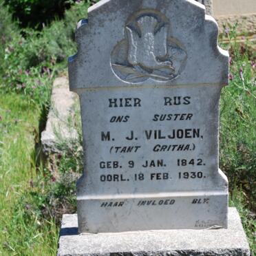 VILJOEN M.J.1842-1930