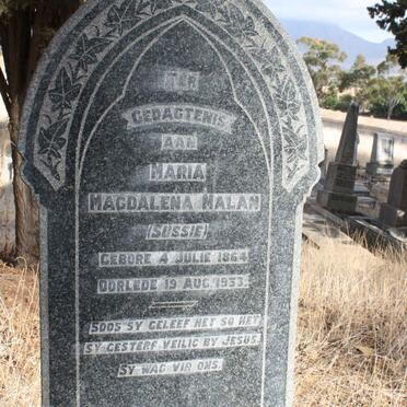 MALAN Maria Magdalena 1864-1933