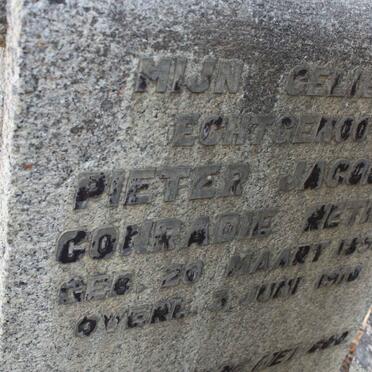 RETIEF Pieter Jacobus Conradie 1853-1910