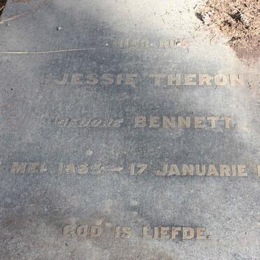 THERON Jessie nee BENNETT 1865-1945