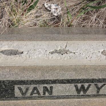 WYK Abraham J.N.C., van 1863-1939 &amp; Margaretha J. THERON 1865-1945