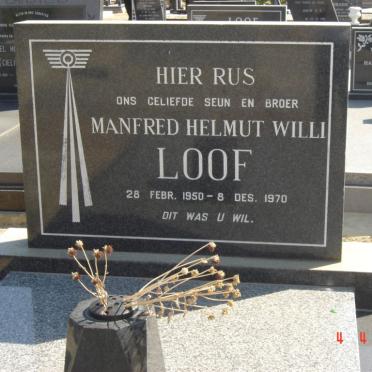 LOOF Manfred Helmut Willi 1950-1970