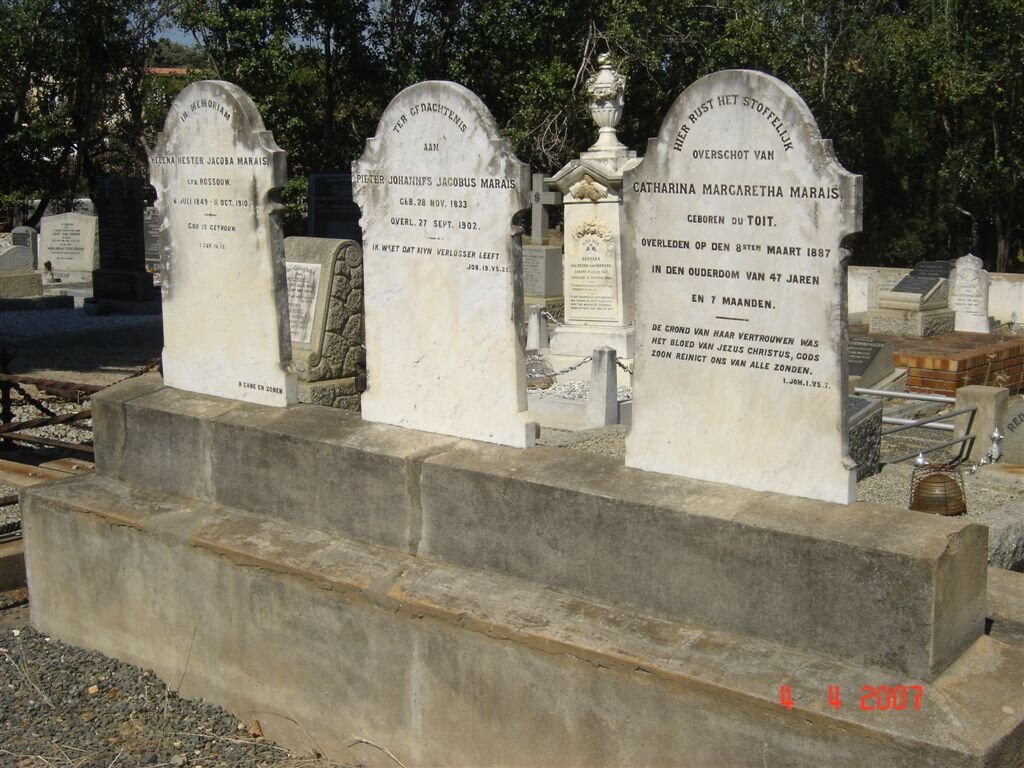 1. MARAIS grafte oorsig