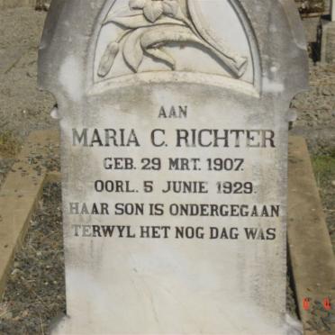 RICHTER Maria C. 1907-1929
