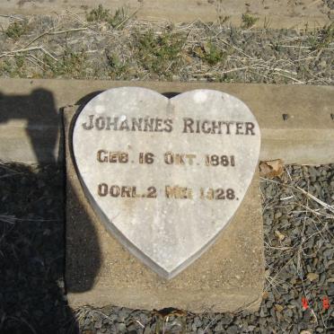 RICHTER Johannes 1881-1928