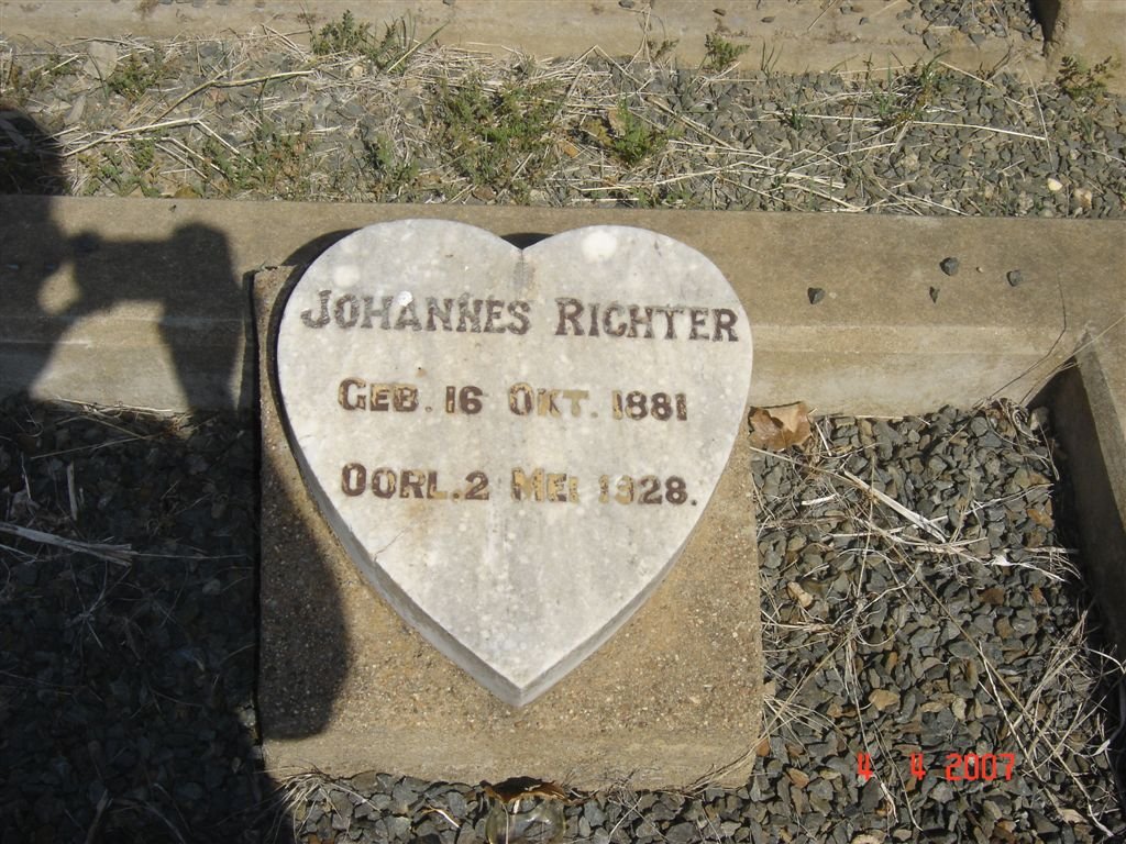RICHTER Johannes 1881-1928