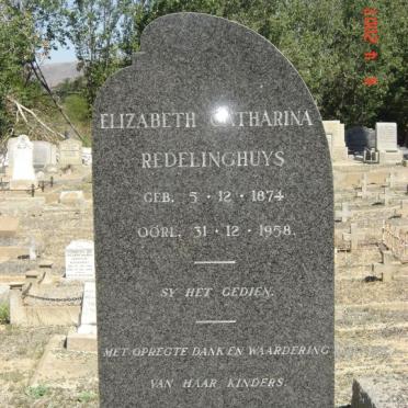 REDELINGHUYS Elizabeth Catharina 1874-1958