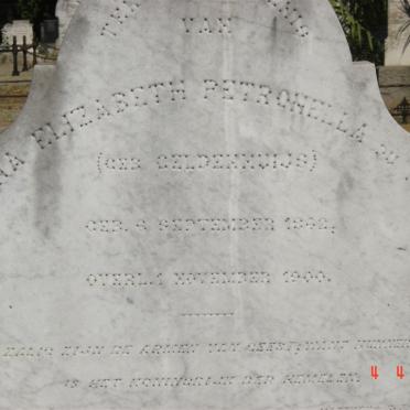 TOIT Anna Elizabeth Petronella, du nee GELDENHUIJS 1842-1900