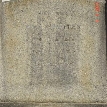 TOIT Adam Johannes, du 1894-1952