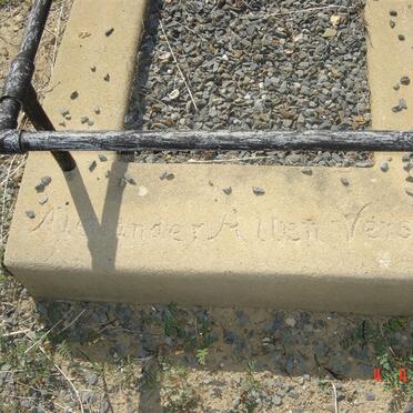 VERSTER Alexander Allen