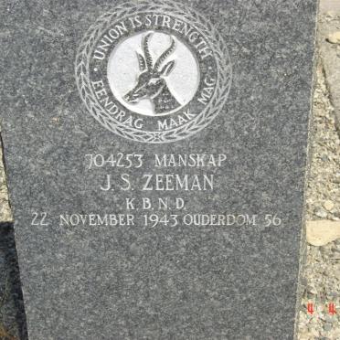 ZEEMAN Rulof A. 1885-1959 :: ZEEMAN Jacob S. -1943