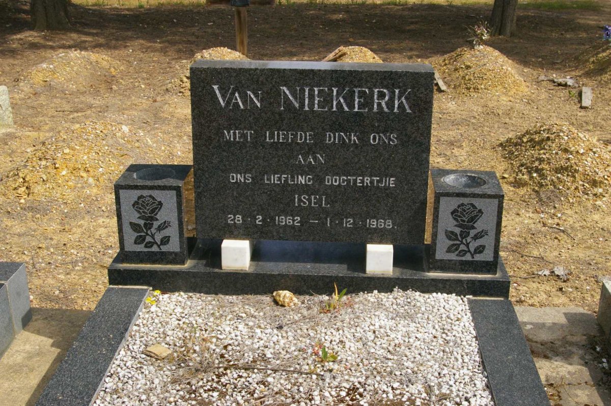 NIEKERK Isel, van 1962-1968