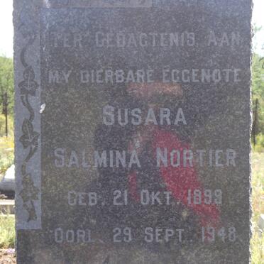 NORTIER Susara Salmina 1899-1948