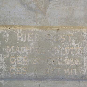 OTTO Machiel P.M. 1858-1917