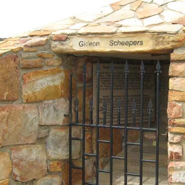 Western Cape, UNIONDALE district, Holledrift 449, Gideon Scheepers Memorial
