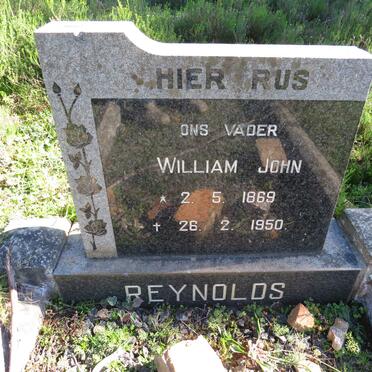 REYNOLDS William John 1869-1950