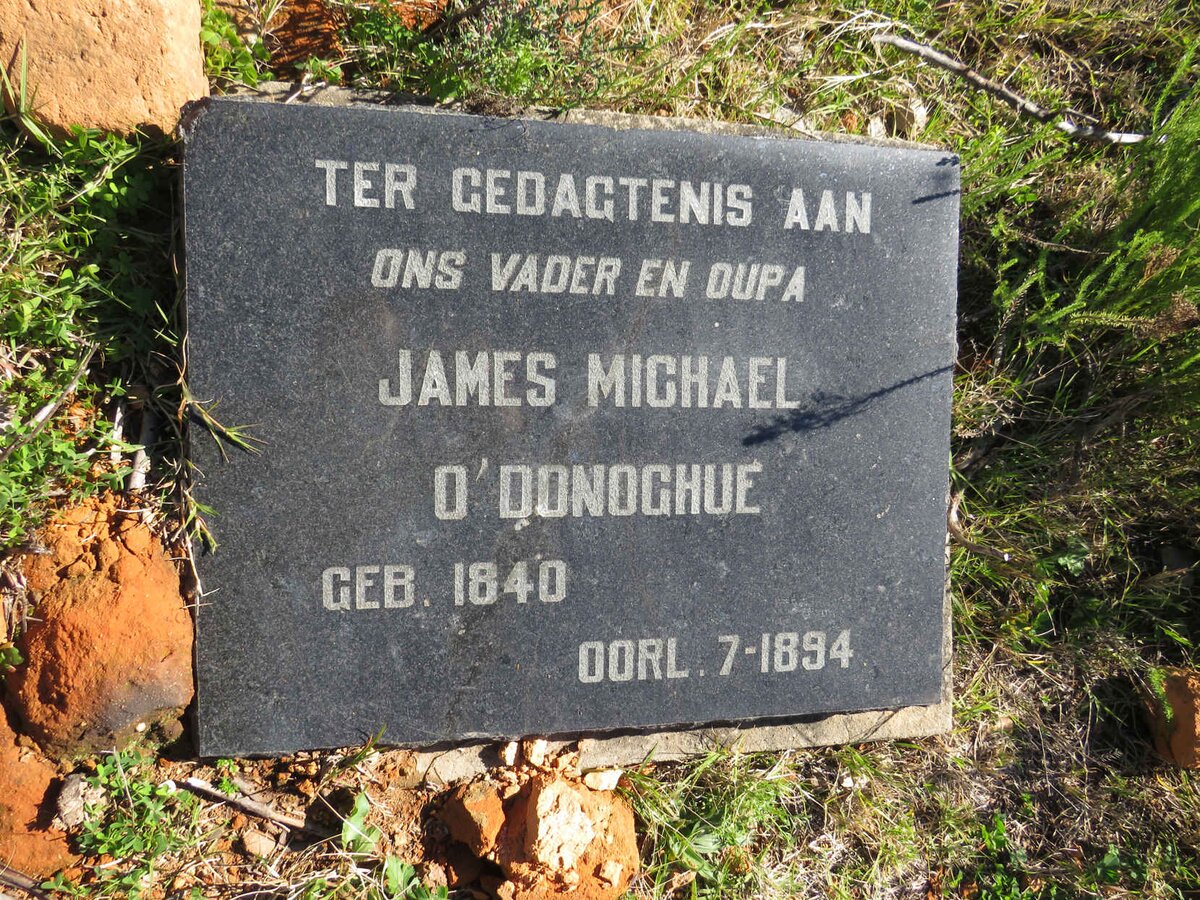 O'DONOGHUE James Michael 1840-1894