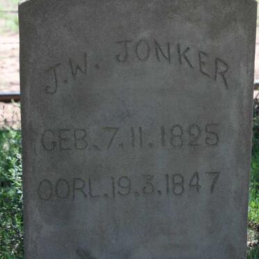JONKER J.W. 1825-1847