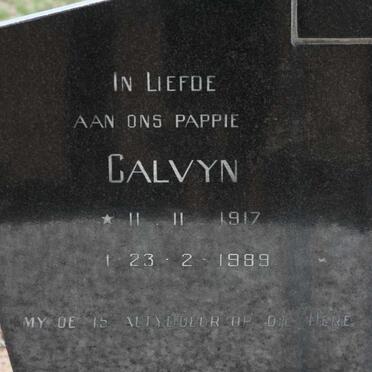 BAKKES Calvyn 1917-1989