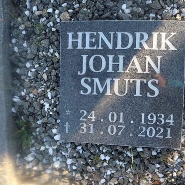 SMUTS Hendrik Johan 1934-2021