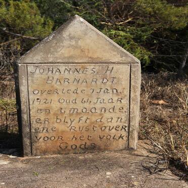 BARNARDT Johannes H. -1921