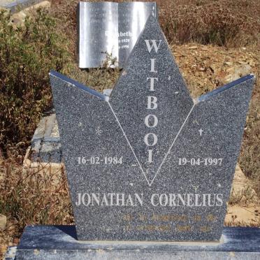 WITBOOI Jonathan Cornelius 1984-1997