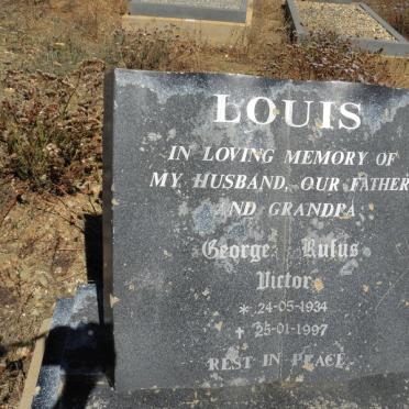 LOUIS George Rufus Victor 1934-1997