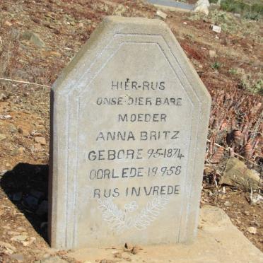 BRITZ Anna 1874-1958