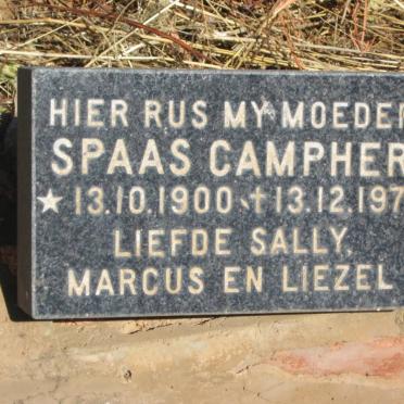 CAMPHER Spaas 1900-1970