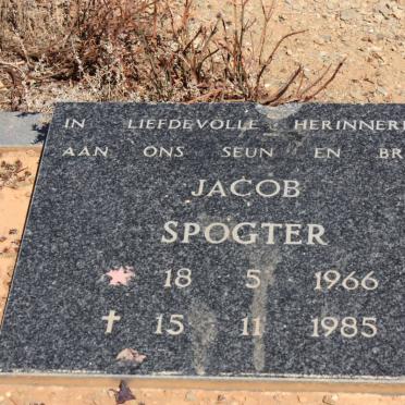 SPOGTER Jacob 1966-1985