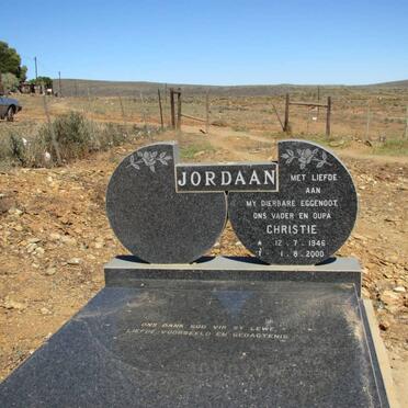 JORDAAN Christie 1946-2000