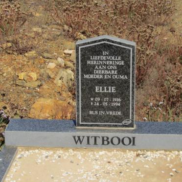 WITBOOI Ellie 1936-1994